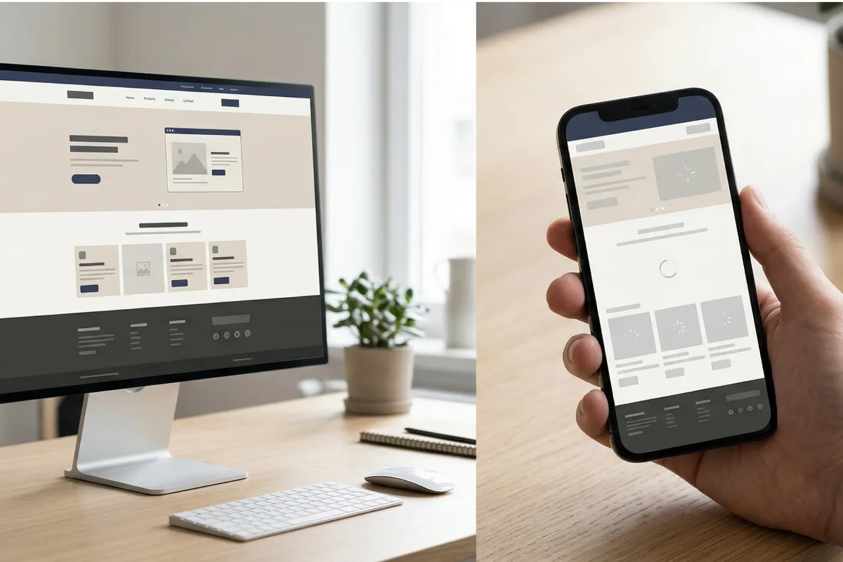 PCとスマホの表示速度比較（サイト高速化の課題）